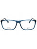091 - matte blue/clear demo lens