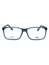 091 - matte blue/clear demo lens