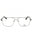008 - shiny gunmetal/clear demo lens