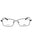 001 - shiny black/clear demo lens