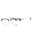 032 - pale gold/clear demo lens