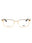 032 - pale gold/clear demo lens