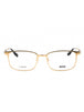032 - pale gold/clear demo lens