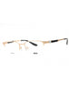032 - pale gold/clear demo lens