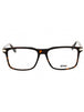 052 - dark havana/clear demo lens