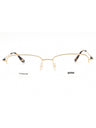 032 - pale gold/clear demo lens