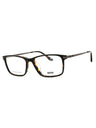 052 - dark havana/clear demo lens