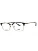 013 - matte dark ruthenium/clear demo lens