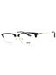 032 - pale gold/clear demo lens