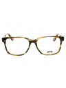 045 - shiny light brown/clear demo lens