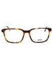 052 - dark havana/clear demo lens