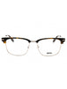 052 - dark havana/clear demo lens