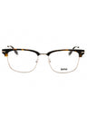 052 - dark havana/clear demo lens