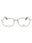 001 - shiny black/clear demo lens