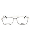 001 - shiny black/clear demo lens
