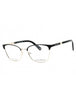 0I46 00 - MT BK GD/Clear  demo lens