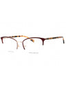 06K3 00 - BURGUNDY GOLD/Clear demo lens
