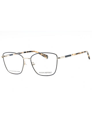 Banana Republic BR 224 blue eyeglasses with clear demo lenses, size 52-16-140.