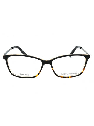 Banana Republic CATE/N eyeglasses with a sleek black frame and clear lenses.