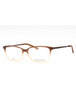 0YZ4 00 - MATTE BROWN/Clear demo lens