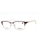 610 - BURGUNDY/Clear Demo Lens