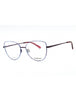 501 - PLUM FLORAL/Clear Demo Lens