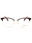 1319 - LIGHT GOLD/BORDEAUX/Clear demo lens