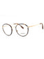 1109 - Light Gold/Dark Havana /Clear demo lens