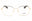 1109 - Light Gold/clear demo lens