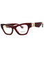 4128 - Bordeaux/Clear demo lens