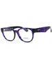 4113 - Transparent Checkered Violet/Clear demo lens