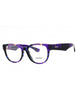 4113 - Transparent Checkered Blue/Clear demo lens