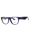 4113 - Transparent Checkered Blue/Clear demo lens