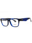 4114 - Checkered Blue/Clear demo lens
