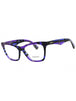4113 - Checkered Violet/Clear demo lens