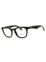 4125 - Checkered Green/Clear demo lens