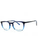 414 - NAVY HORN/Clear demo lens