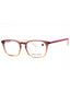 603 - BURGUNDY GRADIENT/Clear demo lens