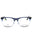 400 - BLUE GRADIENT/clear demo lens