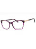 510 - PLUM HORN/Clear demo lens