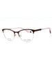 604 - BURGUNDY/Clear Demo Lens