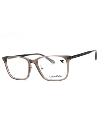 Calvin Klein CK21534A eyeglasses featuring a sleek, lightweight black rectangular frame with branded temples.