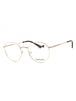 717 - GOLD/Clear demo lens