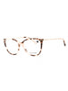 663 - ROSE TORTOISE/Clear demo lens