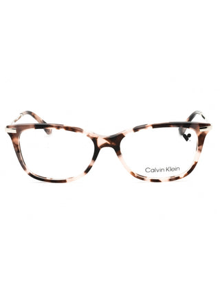 Calvin Klein CK22501 eyeglasses with a sleek black rectangular frame and silver temples.