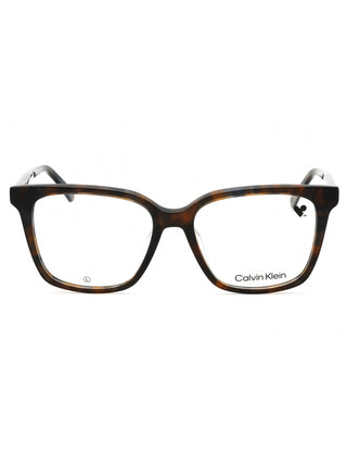 Calvin Klein CK22540 eyeglasses with a sleek black rectangular frame and silver temple accents.