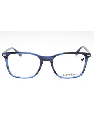 Calvin Klein CK22541 eyeglasses: sleek black full-rim frames with subtle silver accents on the temples.