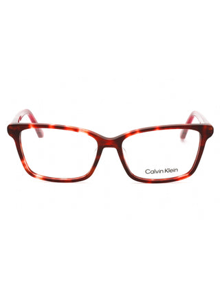 Calvin Klein CK22545 eyeglasses, black full-rim square frames with silver accents.