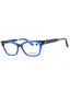 538 - BLUE/NUDE/clear demo lens