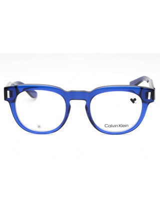 Calvin Klein CK23542 black rectangular eyeglasses with thin metal frames.